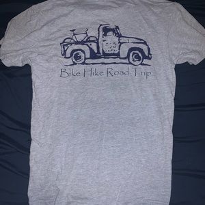 Grey bike hike 2022 t shirt